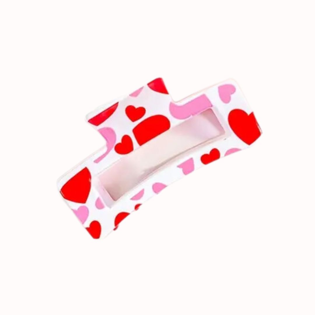 Be My Valentine Hair Claw Clips