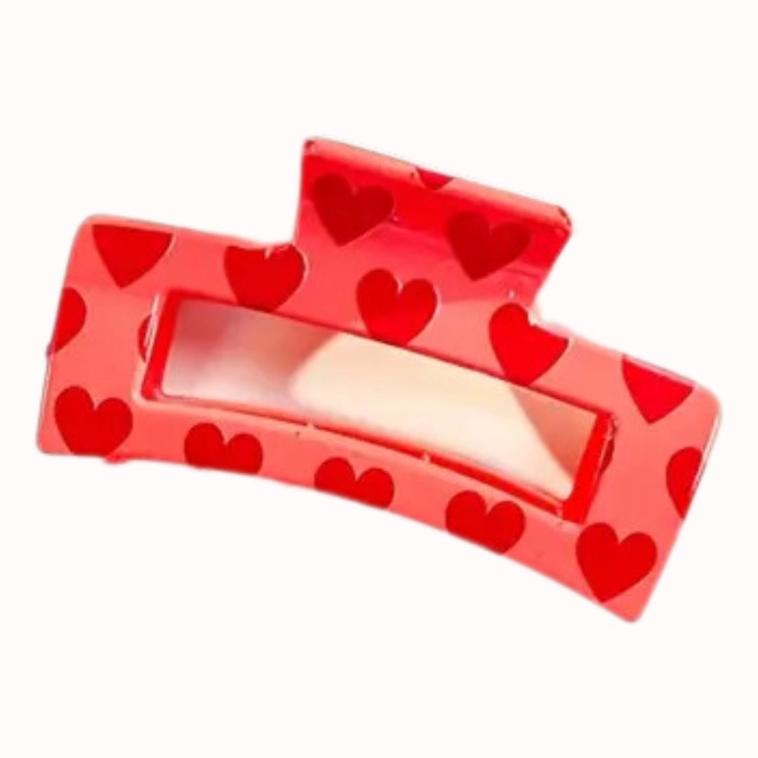 Be My Valentine Hair Claw Clips