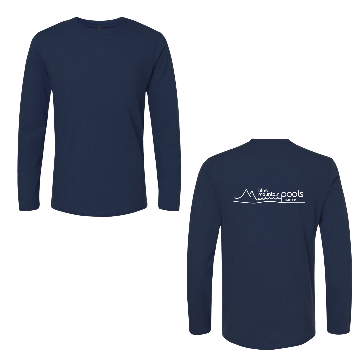Blue Mountain Pools Limited Long Sleeve Shirt - Navy
