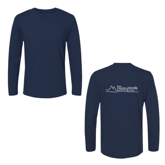Blue Mountain Pools Limited Long Sleeve Shirt - Navy
