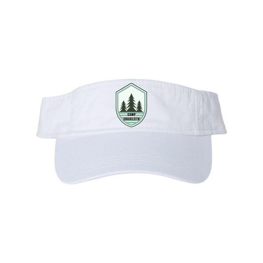 Camp Craigleith Visor - White / Crest