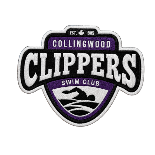 Iron on Patch - Collingwood Clippers ( 2.75 " x  2.75")