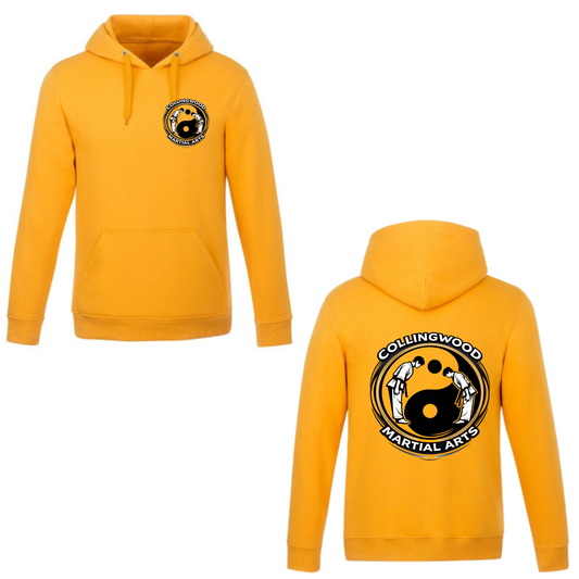 CMAC Hooded Sweatshirt - Dual Logo /  Non-Personalized - Gold