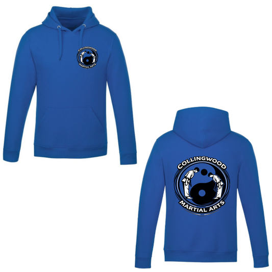 CMAC Hooded Sweatshirt - Dual Logo /  Non-Personalized - Royal