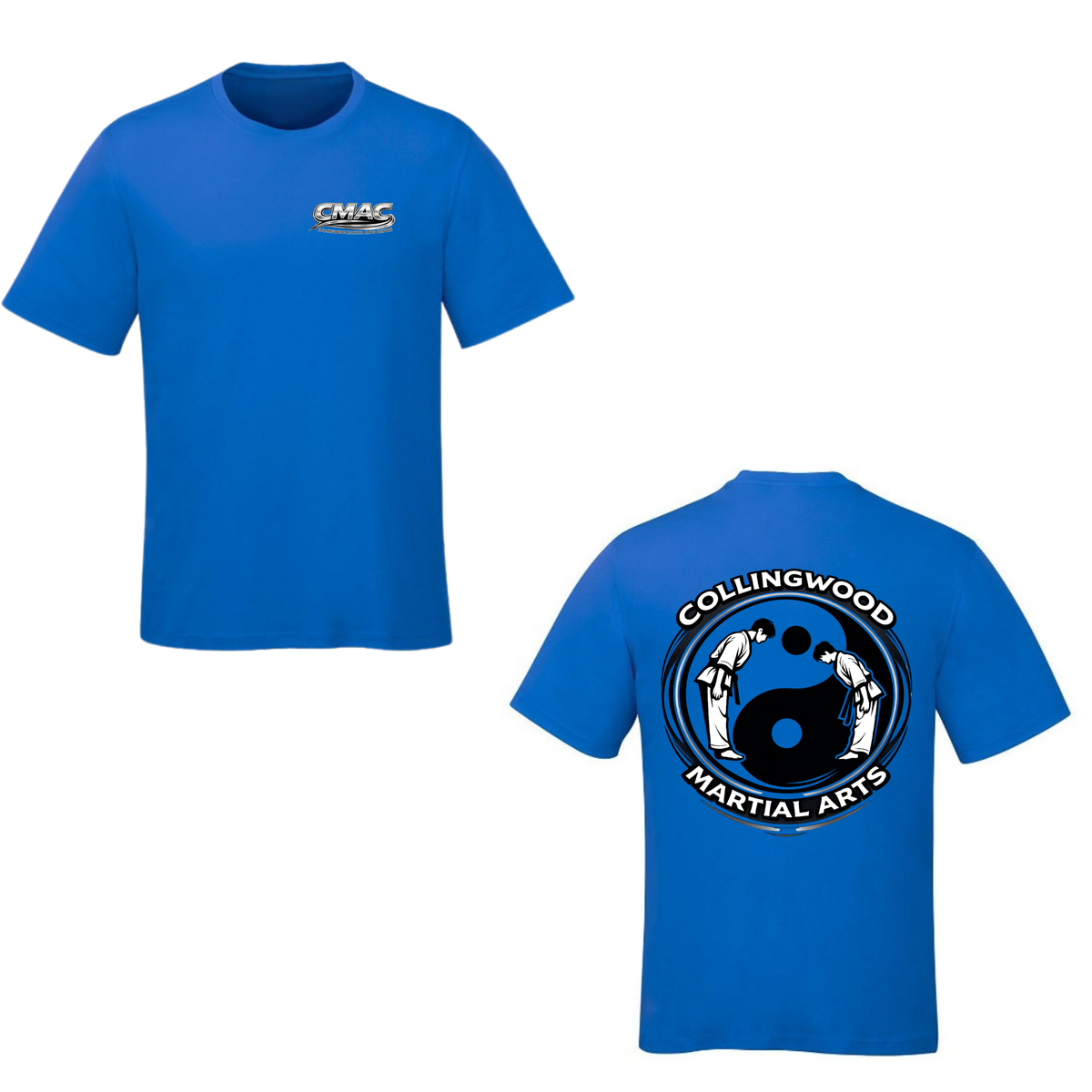 CMAC Short Sleeve Shirt - Mini Dual Logo / Royal