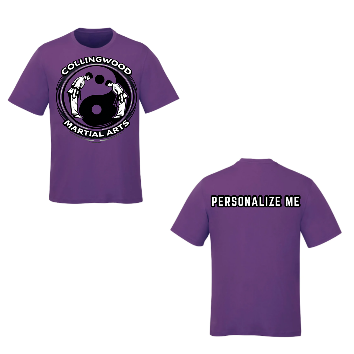 CMAC Short Sleeve Shirt - Oversize Logo / Purple