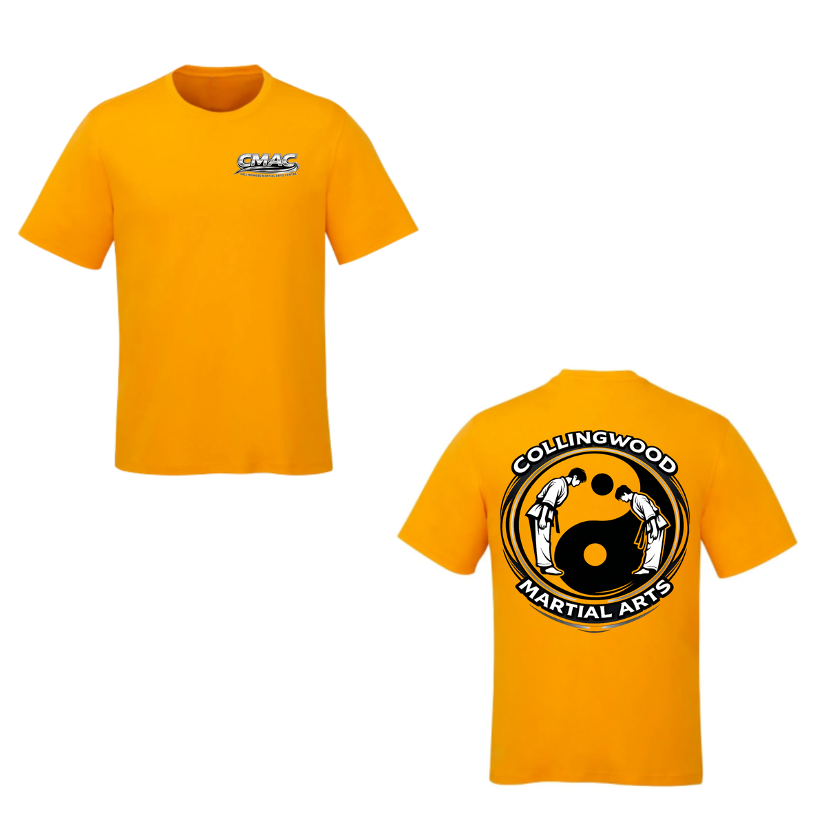 CMAC Short Sleeve Shirt - Mini Dual Logo / Gold