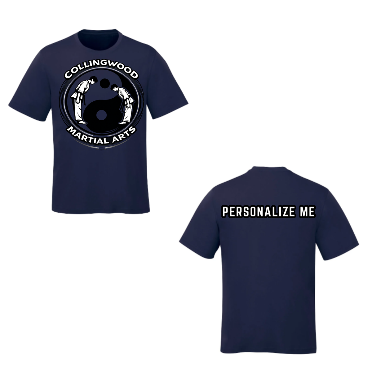 CMAC Short Sleeve Shirt - Oversize Logo / Navy