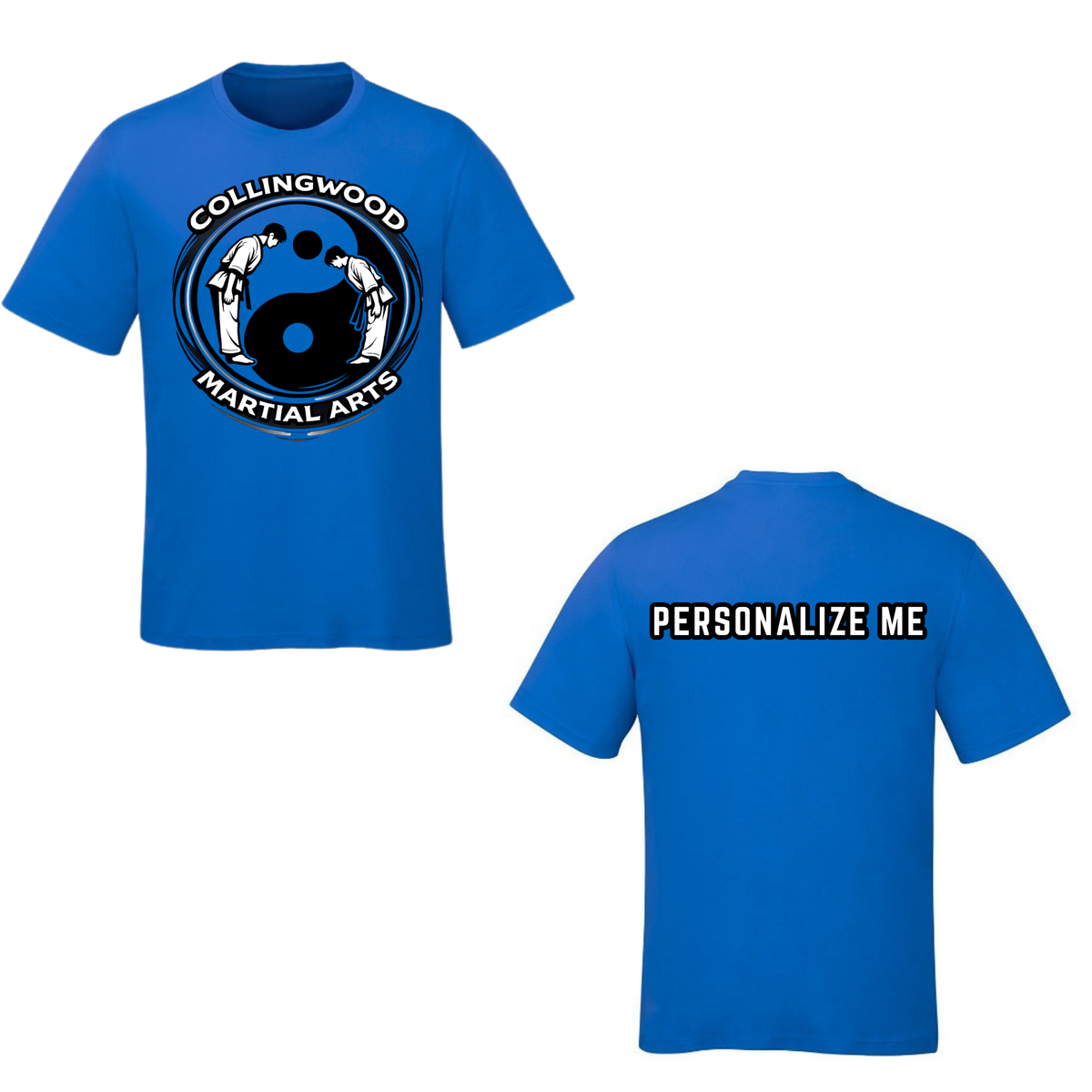 CMAC Short Sleeve Shirt - Oversize Logo / Royal