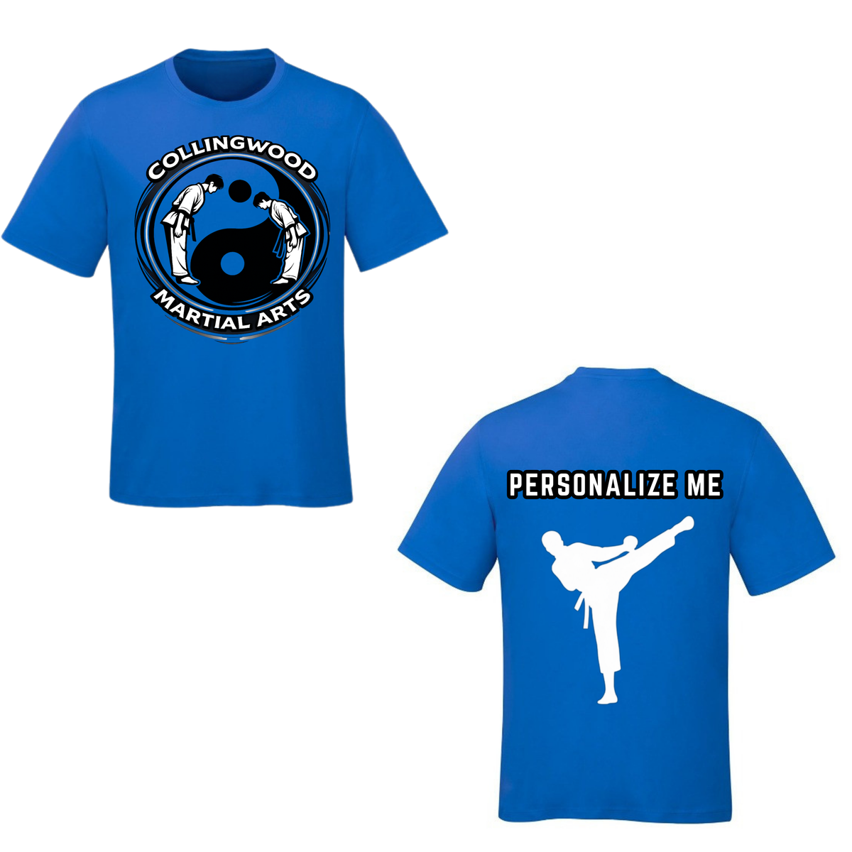 CMAC Dynamic Martial Arts Short Sleeve Shirt - Royal
