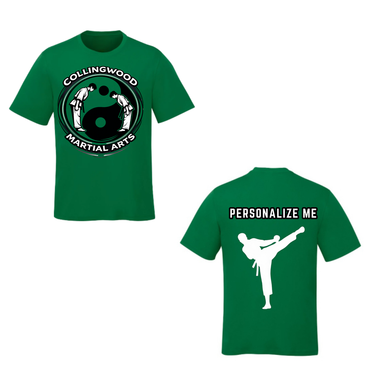CMAC Dynamic Martial Arts Short Sleeve Shirt - Kelly Green