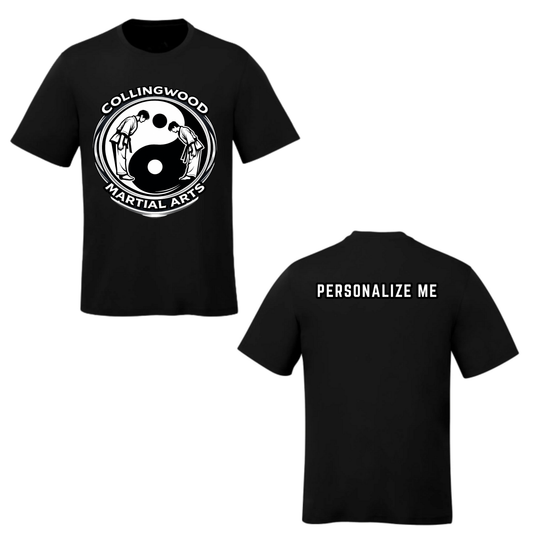 CMAC Short Sleeve Shirt - Oversize Logo / Black