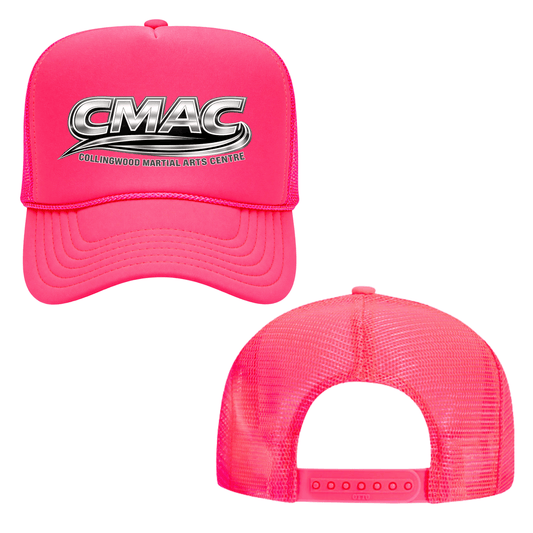 CMAC Mesh Back Hat / Neon Pink – Youth & Adult
