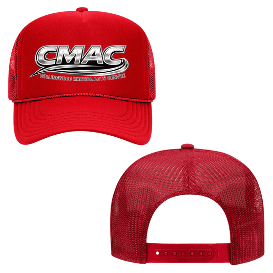 CMAC Mesh Back Hat / Red – Youth & Adult