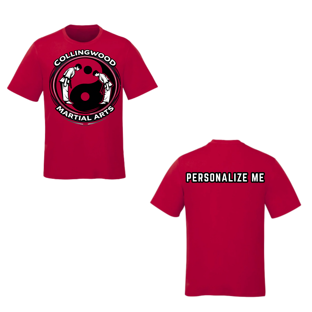 CMAC Short Sleeve Shirt - Oversize Logo / Red