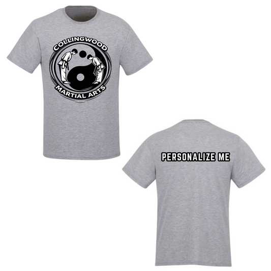 CMAC Short Sleeve Shirt - Oversize Logo / Grey