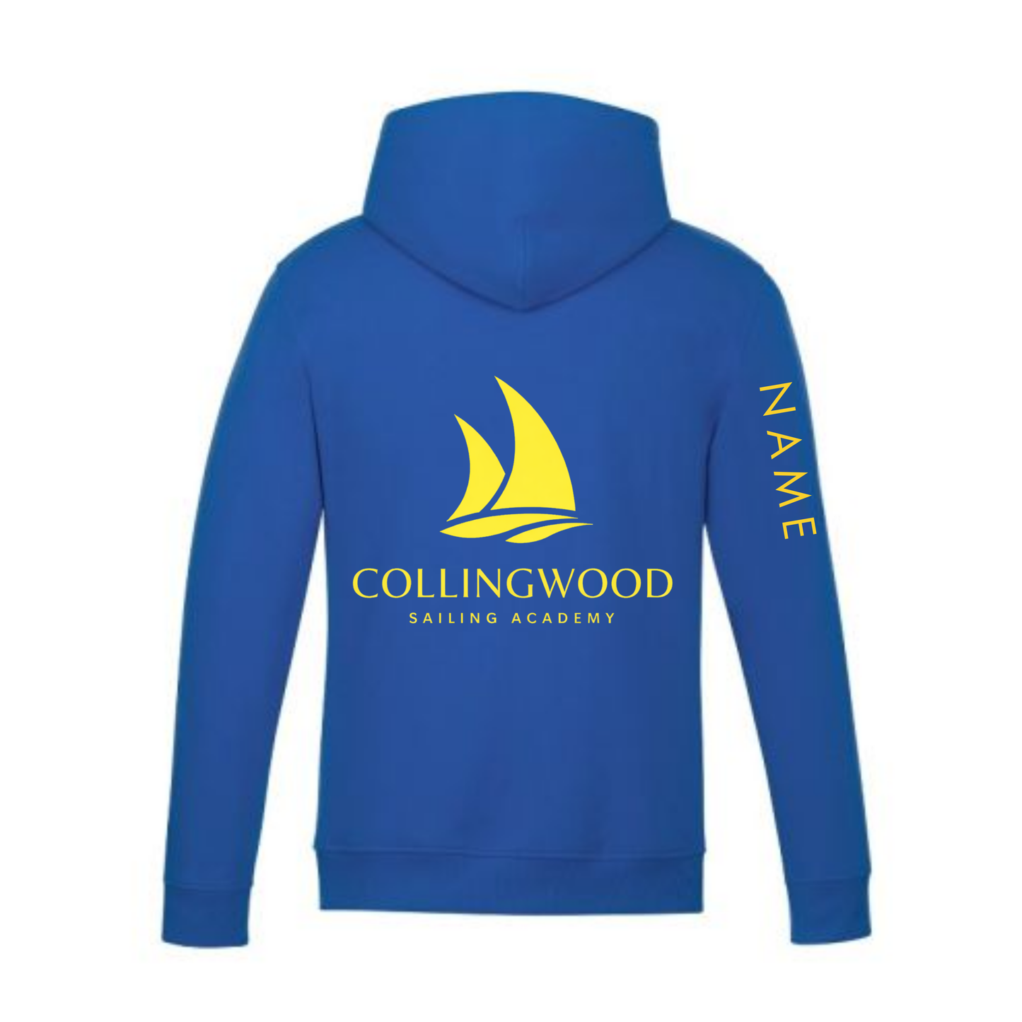 CSA Hooded Sweatshirt - Royal Blue / Yellow