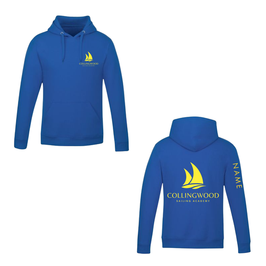 CSA Hooded Sweatshirt - Royal Blue / Yellow