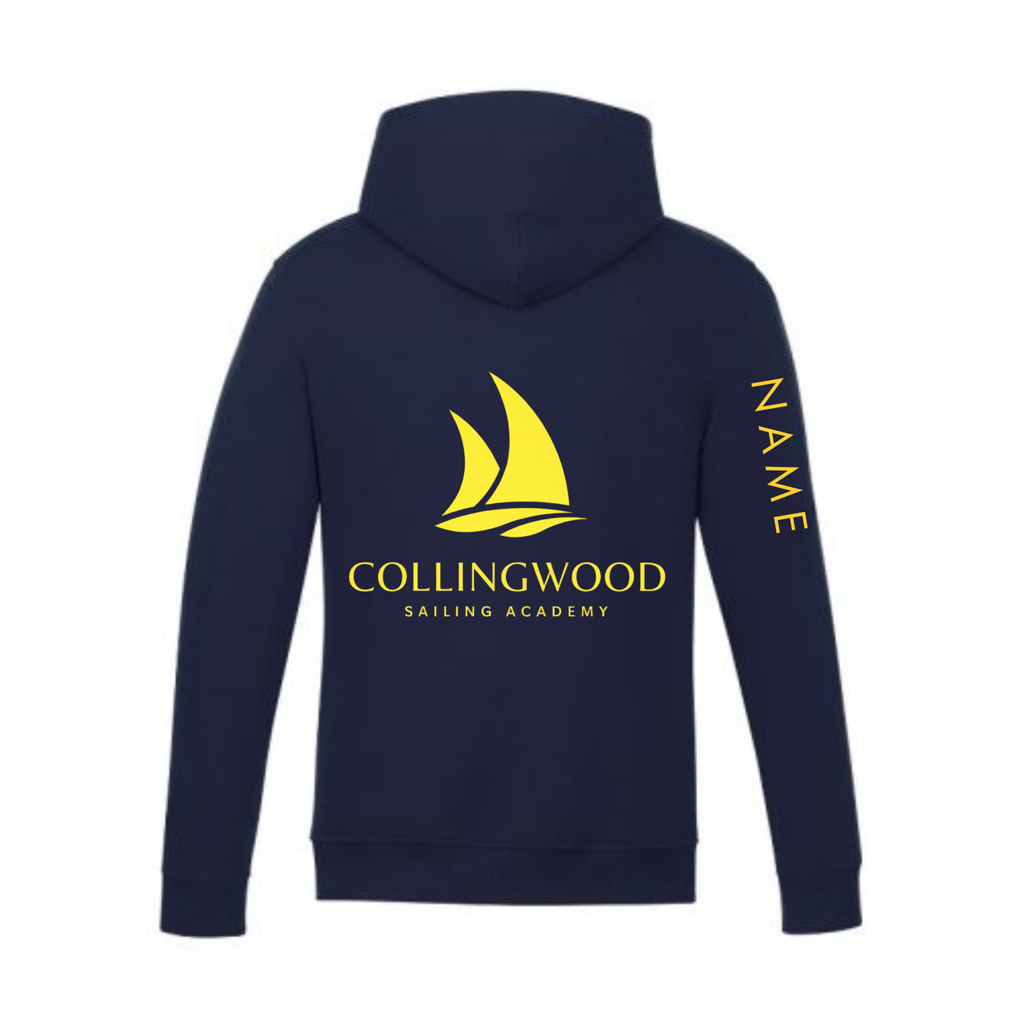 CSA Hooded Sweatshirt - Navy / Yellow