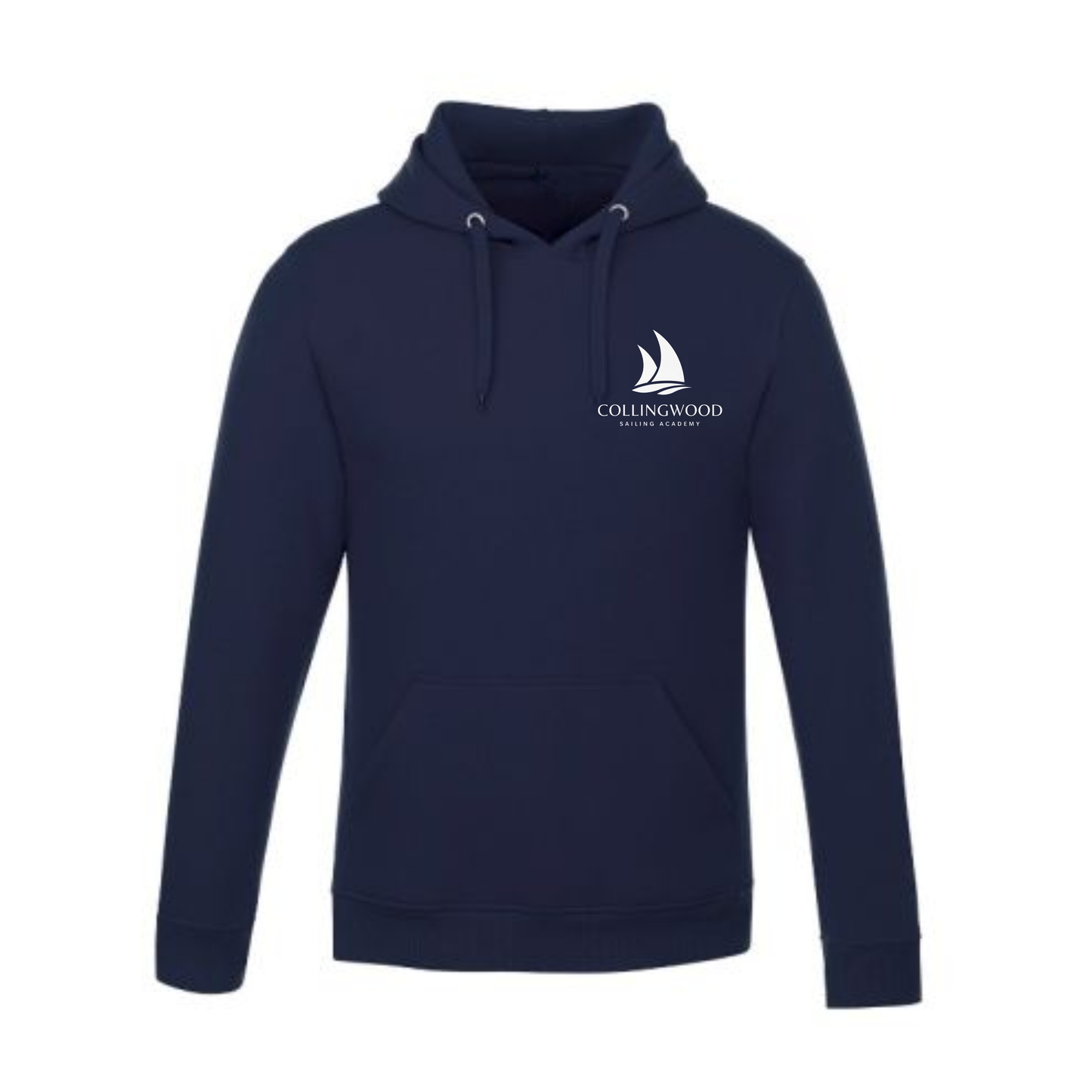 CSA 2004 Nautical Flags Small Logo Hooded Sweatshirt - Navy / White