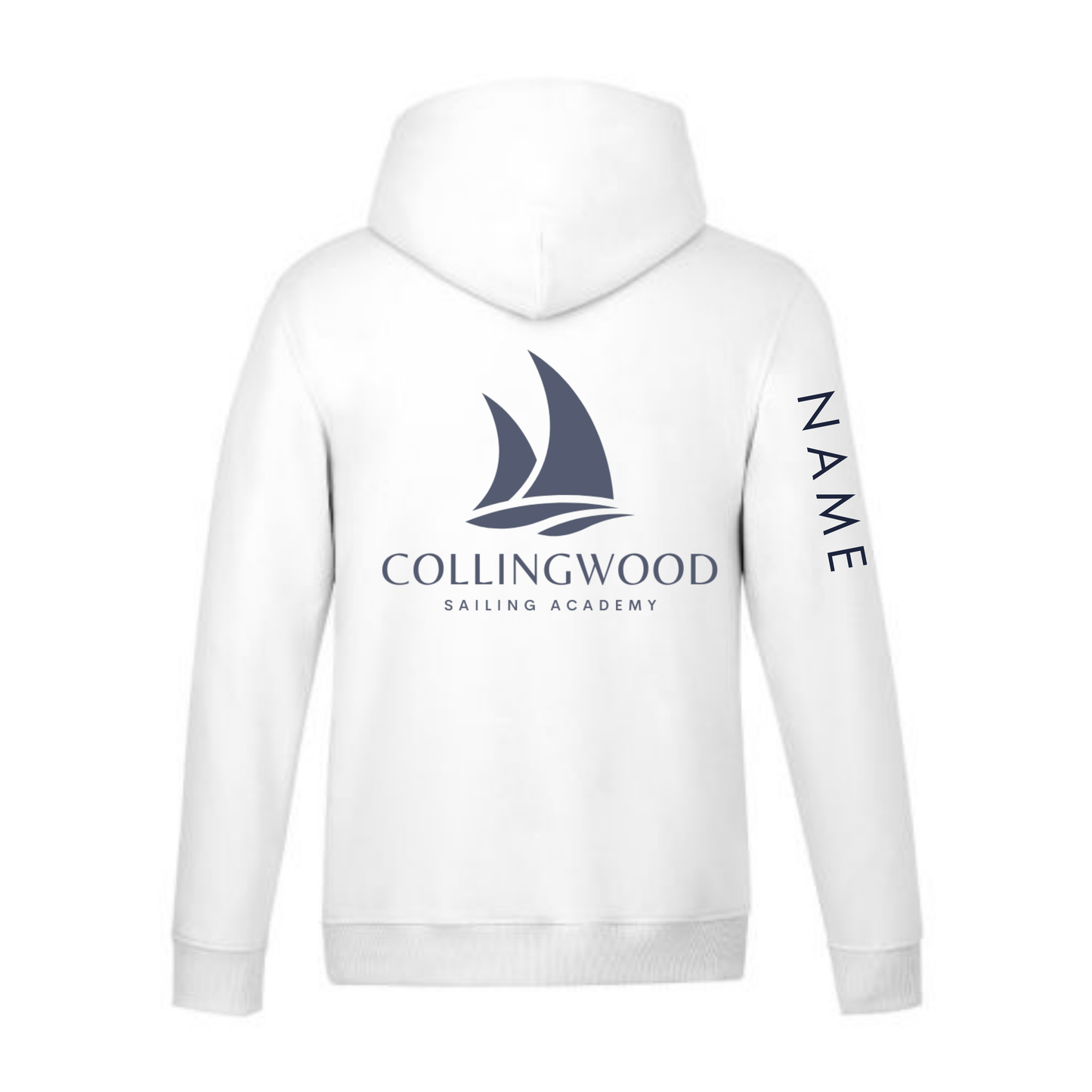 CSA Hooded Sweatshirt - White / Navy