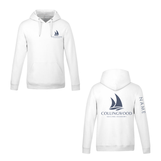 CSA Hooded Sweatshirt - White / Navy