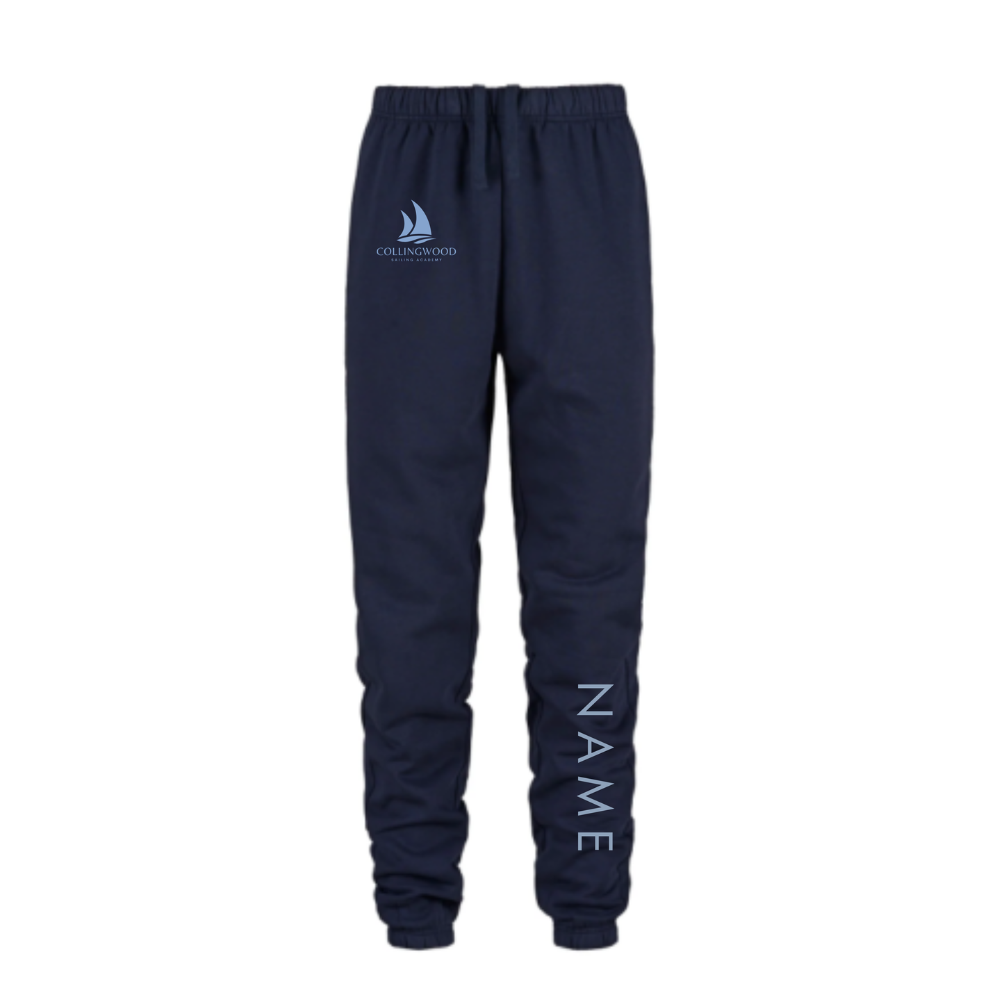CSA Logo Joggers - Navy / Light Blue