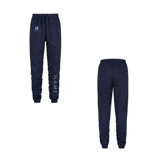 CSA Logo Joggers - Navy / Light Blue