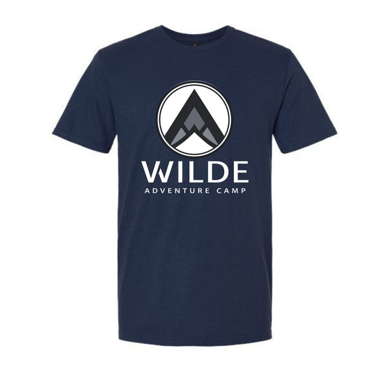 WILDE CAMP Short Sleeve Tee - Navy