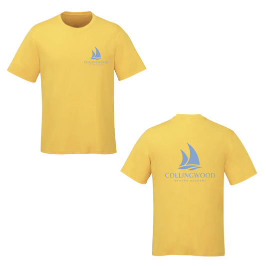 CSA Crewneck Tee  - Yellow / Light Blue
