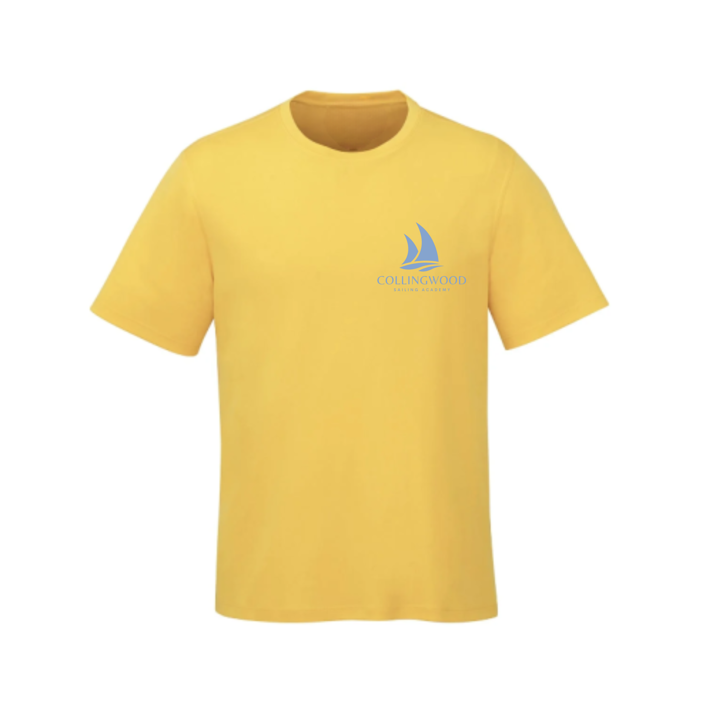 CSA Crewneck Tee  - Yellow / Light Blue