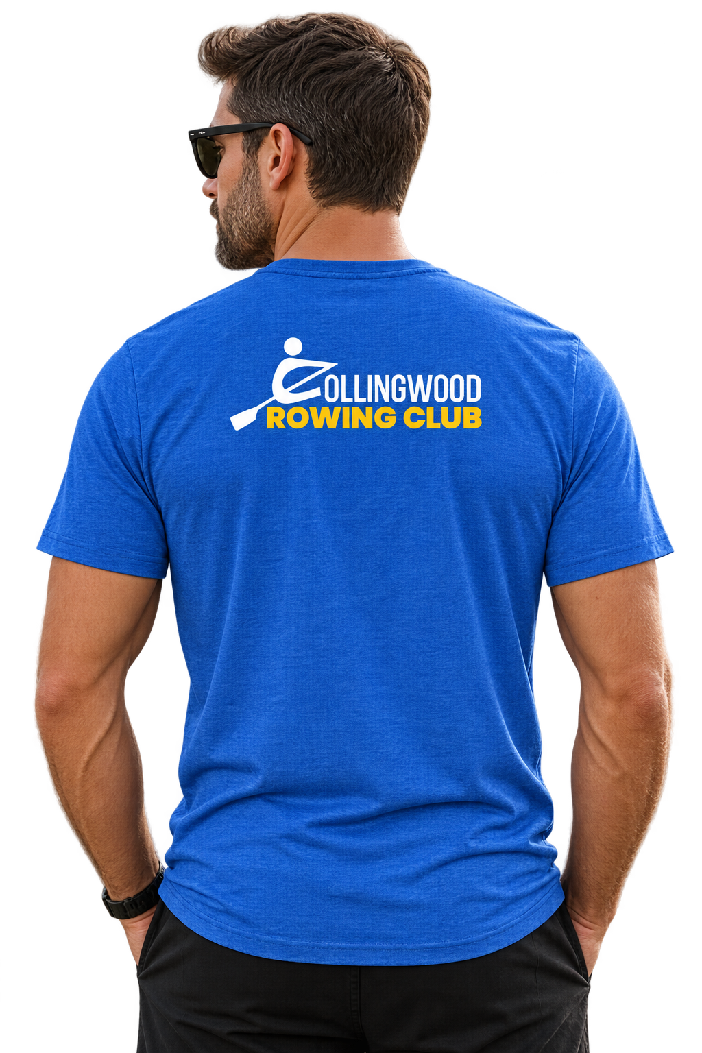 Collingwood Rowing Club Ignore the Cox Unisex Triblend Tee - True Royal