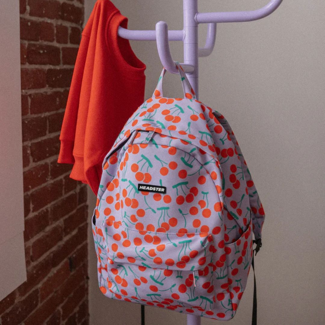 Cherry Temple Backpack - 20L - Lavender Blue