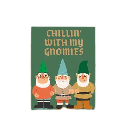 Chillin' with my Gnomies Holiday Card