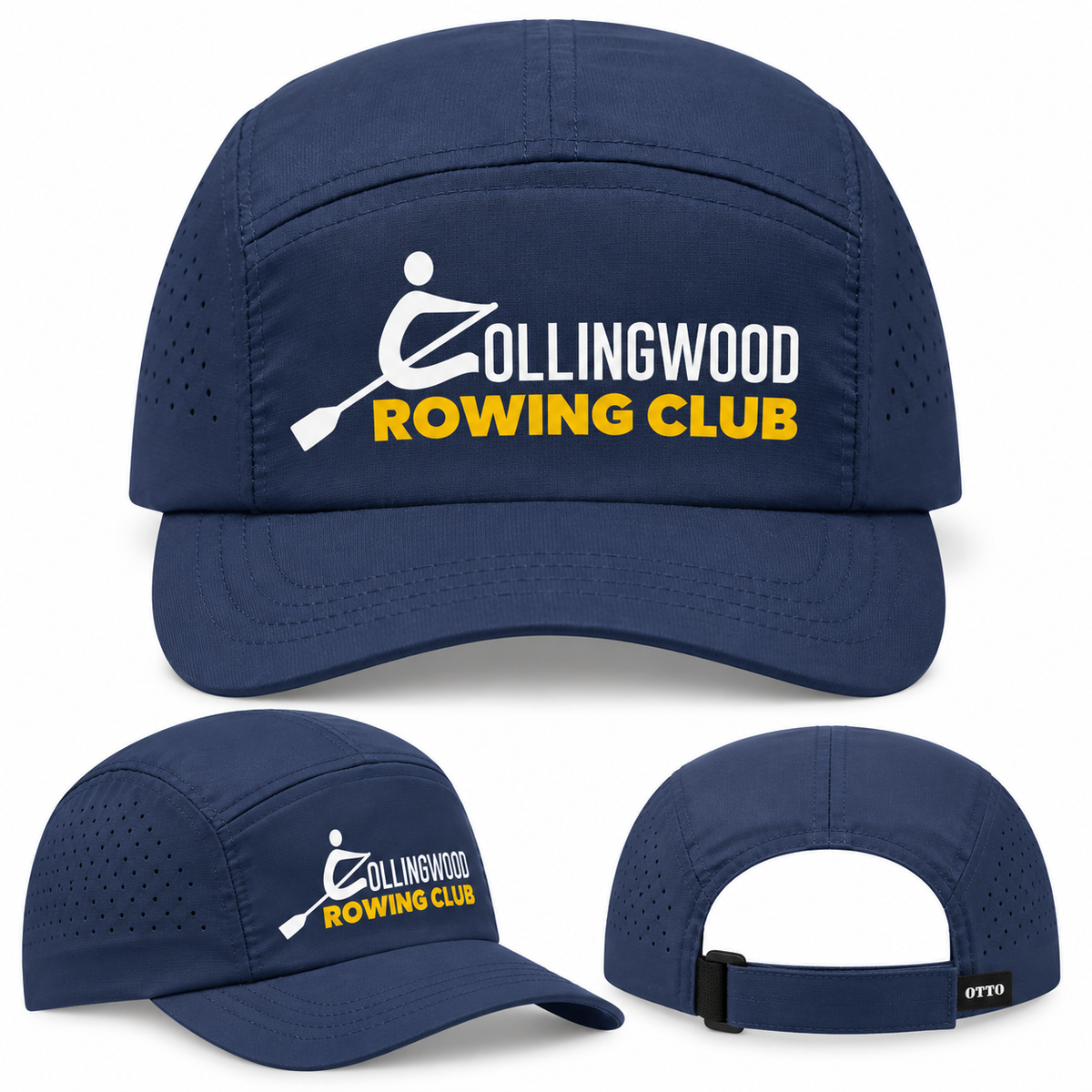 Collingwood Rowing Club Performance Hat – Navy