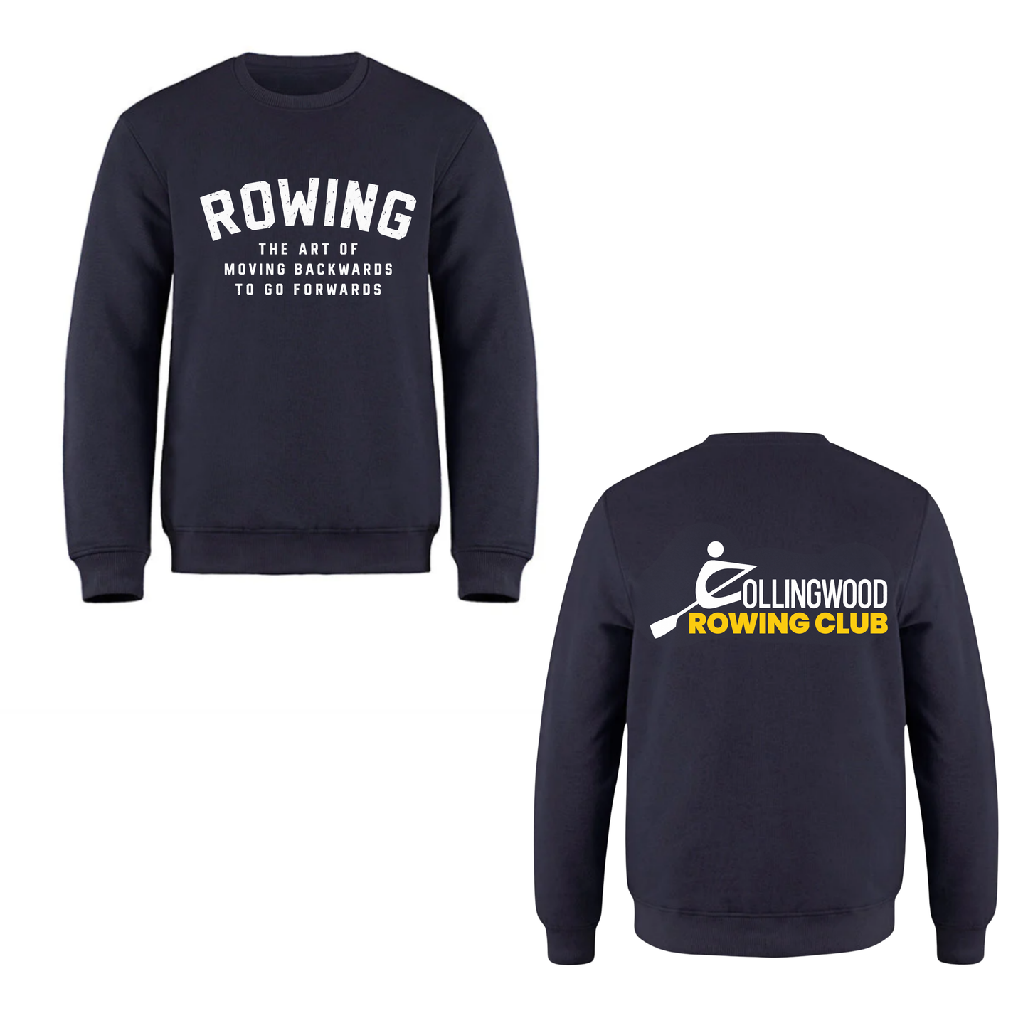 CRC Art of Moving Backwards Crewneck Sweatshirt - Black