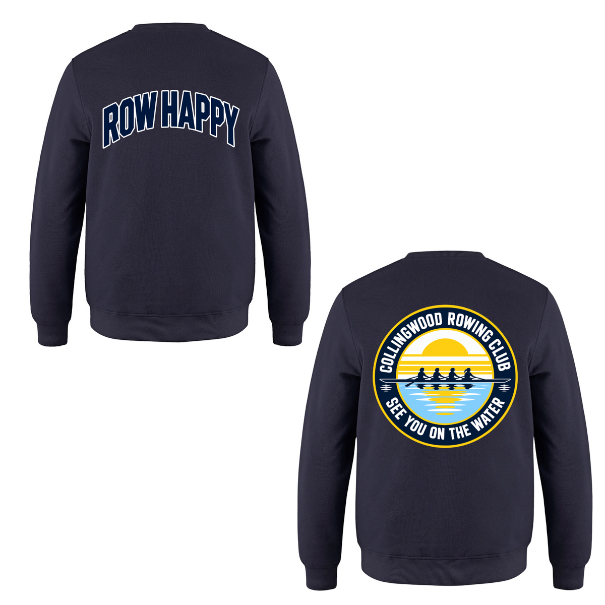 Collingwood Rowing Club See You On The Water Sweatshirt - Navy
