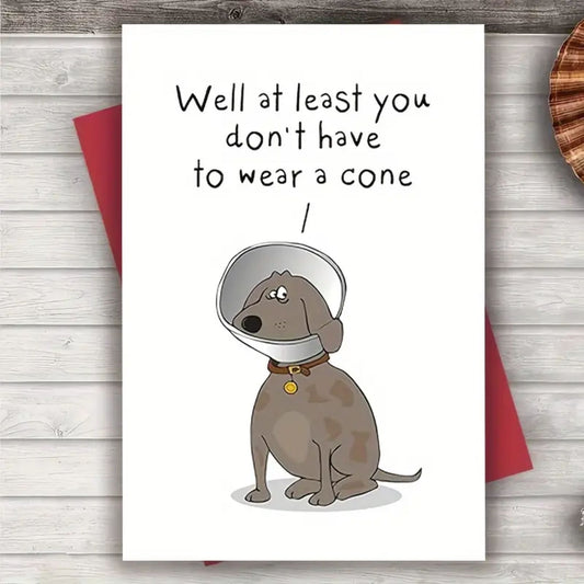 Cone Get Well Greeting Card