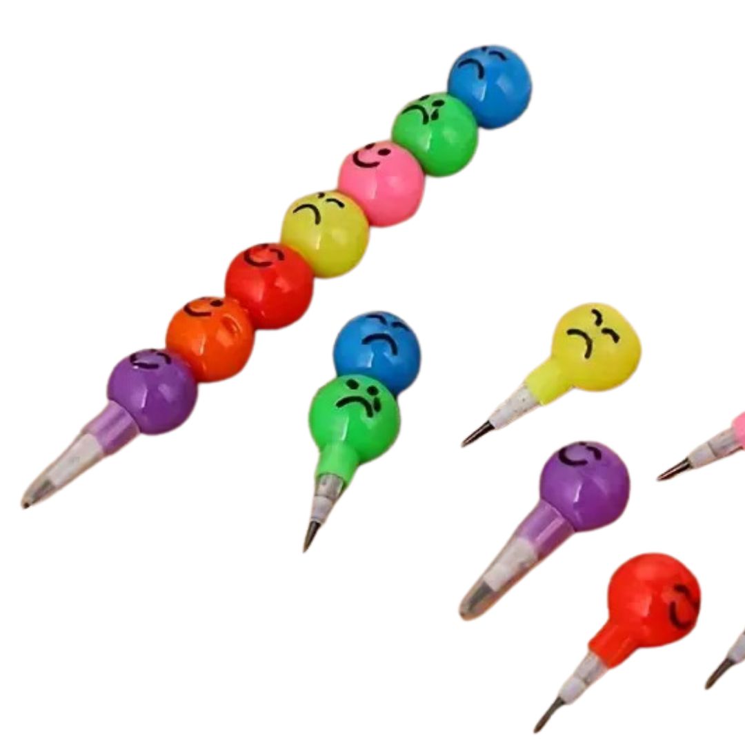 Emoticon Stacking Pencil