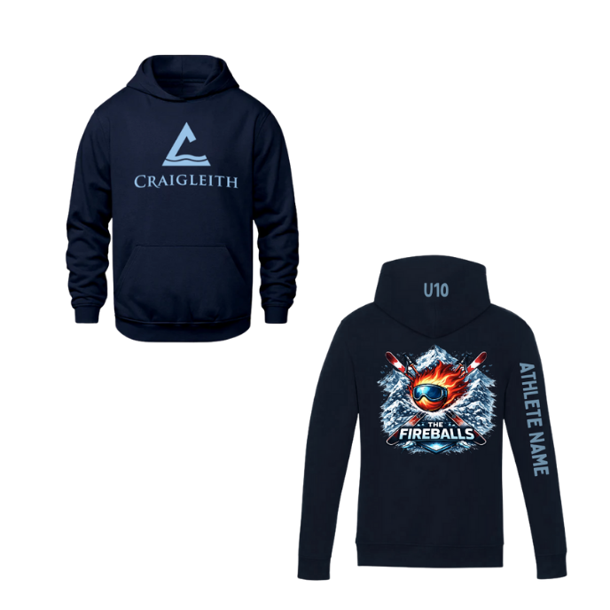 U10 Craigleith Fireballs Hooded Sweatshirt - Navy