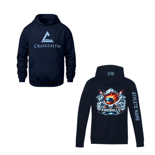 U10 Craigleith Fireballs Hooded Sweatshirt - Navy