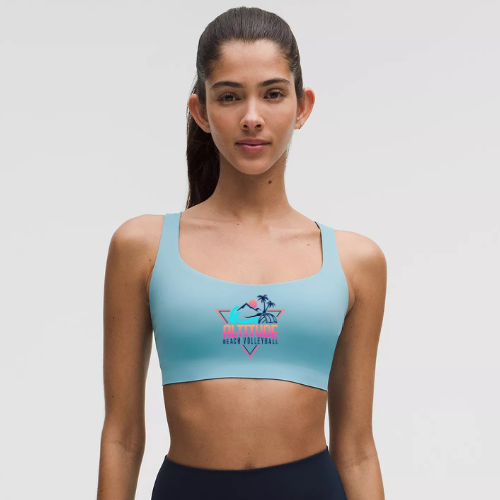 Altitude x lululemon FlexyFlex Strappy Yoga Bra Light Support, A-C Cups - Washed Blue