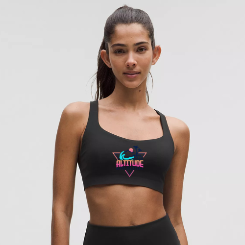 Altitude x lululemon FlexyFlex Strappy Yoga Bra Light Support, A-C Cups - Black