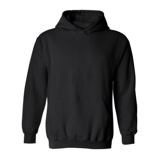 Youth Hooded Sweatshirt - Black