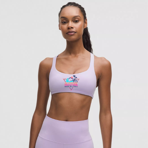 Altitude x lululemon -  Free to Be Bra - Wild *Light Support, A/B Cup - Lavender Frost
