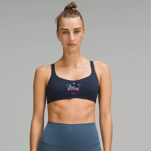 Altitude x lululemon -  Free to Be Bra - Wild *Light Support, A/B Cup - True Navy