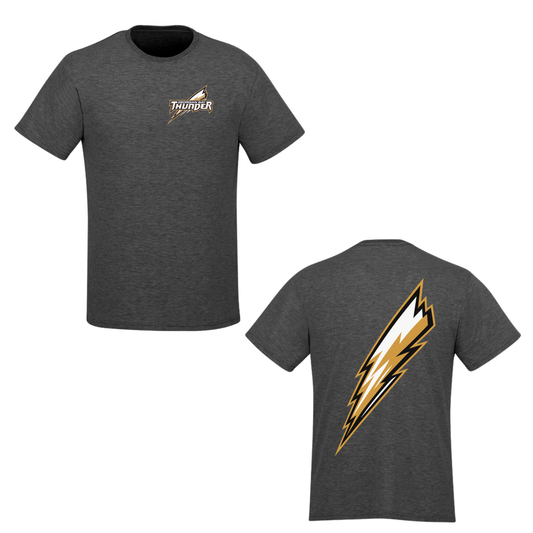 Georgian Bay Thunder Oversize Bolt T-Shirt - Charcoal Grey