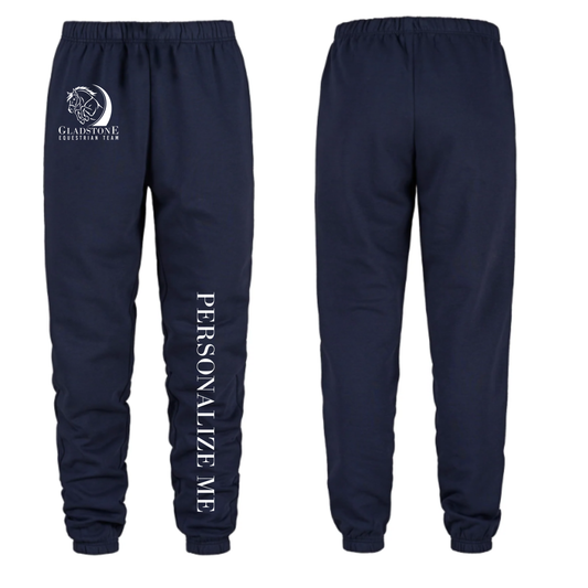 Gladstone Equestrian - Personalized Joggers - Navy