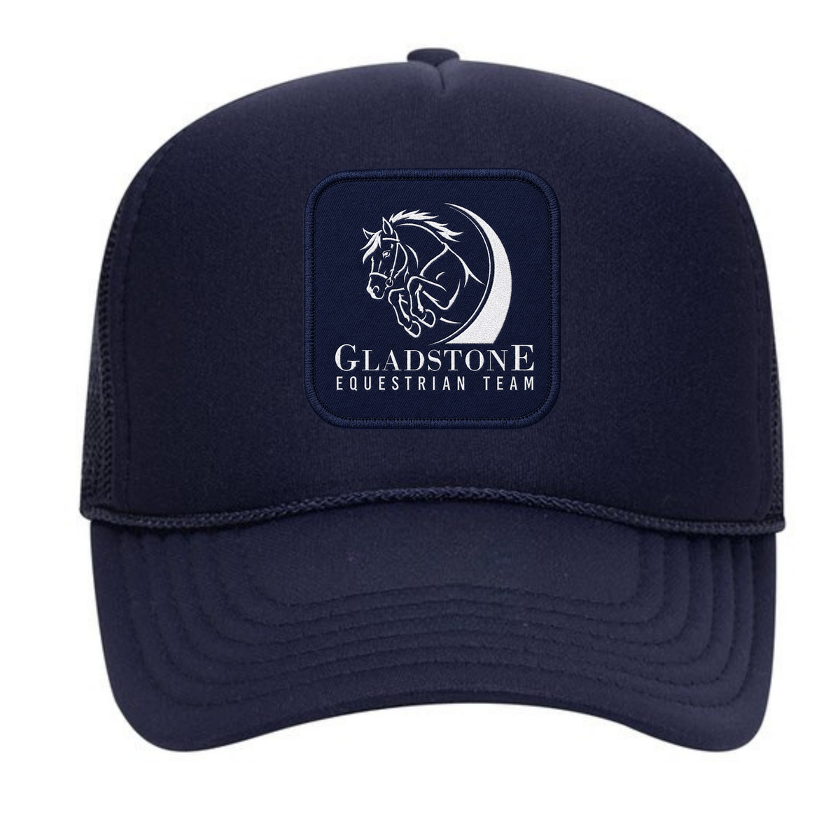 Gladstone Equestrian Navy Trucker Hat – Youth & Adult