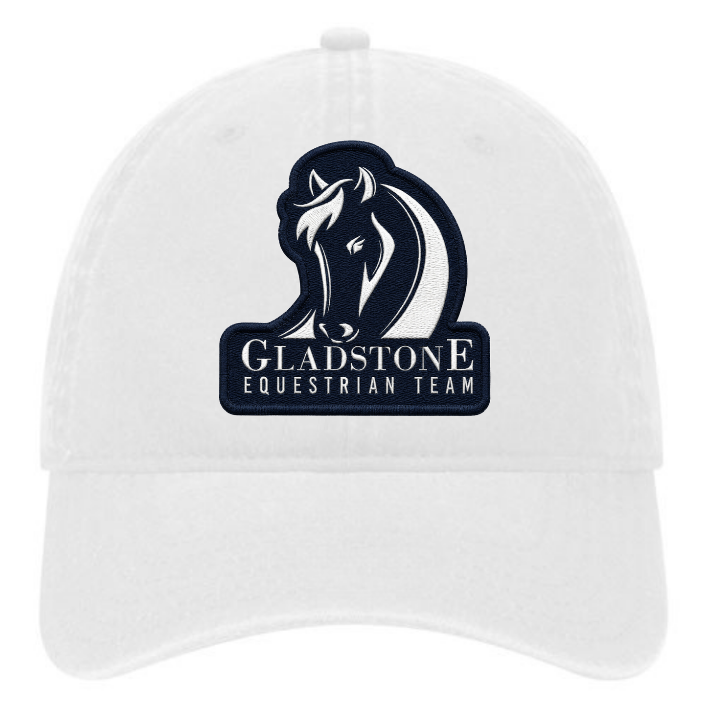 Gladstone Equestrian White Dad Hat